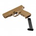 Пистолет страйкбольный "Galaxy" Glock 19, песочный, 6 мм
