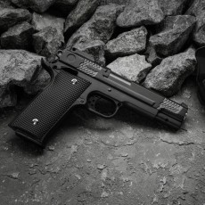 Пистолет страйкбольный "Galaxy" Colt, с кобурой, черный, кал. 6 мм