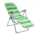 Кресло-шезлонг К3, р. 82 x 59 x 116 см, цвет зелёный