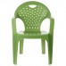 Кресло, р. 58,5 х 54 х 80 см, цвет МИКС (зелёный)