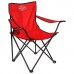 Кресло туристическое с подстаканником, р. 50 х 50 х 80 см, до 80 кг, цвет красный