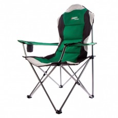 Кресло складное с подлокотниками и подстаканником Palisad Camping, 60x60x110/92 см