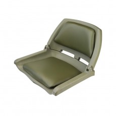 Кресло складное с мягкими накладками Skipper SK75109O, пластик, оливковое