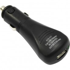 Переходник прикуривателя USB Sledex, 12/24в, 0.5а, световая индикация