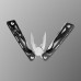 Мультитул Stinger с нейлоновым чехлом, 9 функций, сталь, алюминий, серебристо-чёрный