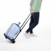 Складная тележка для покупок и багажа, до 30 кг, 250 × 330 × 445(960) мм, пластик/алюминий