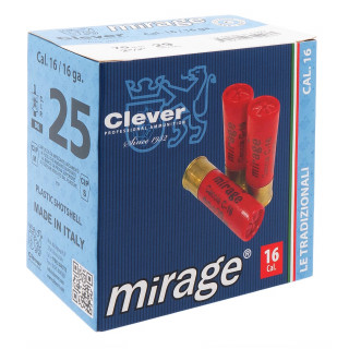 Патроны Clever 16/70 Дробь №000