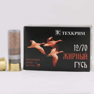 Патроны Техкрим Жирный Гусь к. 12/70 №1 38 г