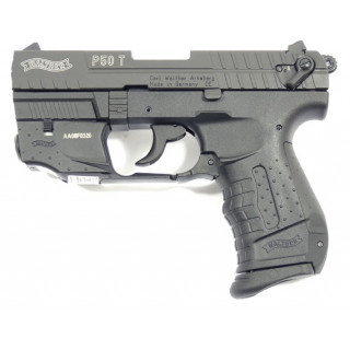 Газовый пистолет Walther P50T с ЛЦУ к. 10x22Т