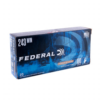 Патроны 243 Federal SP 6,5г Power Shok