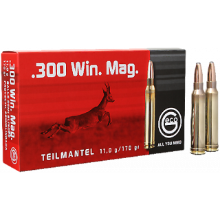 Патроны к .300 Win Mag Geco пуля TM SP 11,0 г