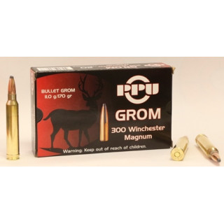 Патроны PPU .300 Win Mag пуля Grom 11,0 гр.