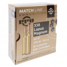 .338 Lapua Mag PPU Match HP BT 16,2г Hollow Point Boat Tail