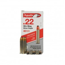 Патроны Aguila Ammunition .22 WMR HV SP 2,59 гр. (40 gr)