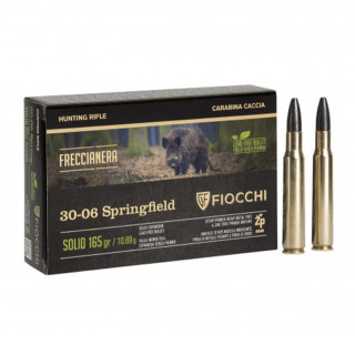 .30-06 Fiocchi 10,69г Freccia Nera с пулей "Solid Expansion" патрон