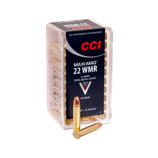 Патроны CCI Ammunition .22 WMR HS Maxi Mag TMJ 2,59 гр. (40 gr)