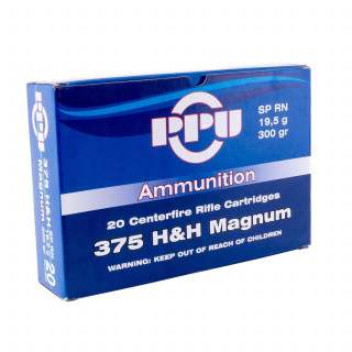 375 H&H Mag PPU SP RN 19,5