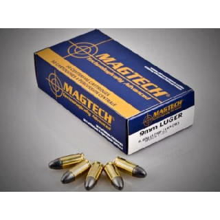 Magtech CBC 9MMLUGER LRN 124gr патрон