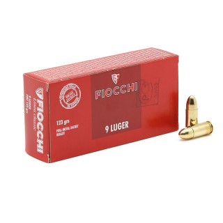 9*19 Luger FMJ (123gr) Fiocchi