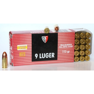 9*19 Luger FMJ (115gr) Fiocchi