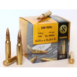 .308 Win S&B 9,5г FMJ (50шт)