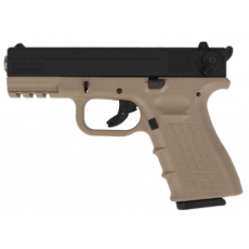 Пистолет охолощенный Glock К17-CO Курс-С под патрон 10ТК песочный