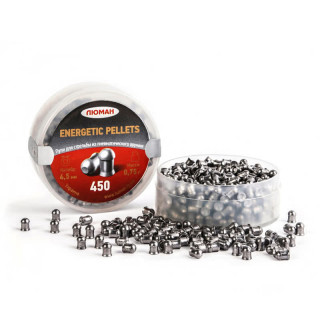 Пули Люман Energetic Pellets к. 4,5 мм 0,75 гр. (450 шт)