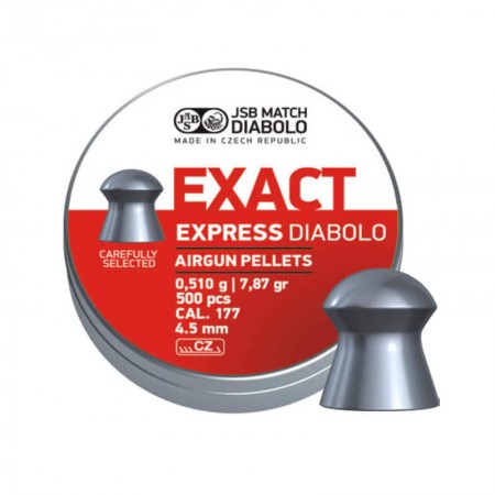 Пули JSB Exact Express к. 4,52 мм 0,51 гр. (500 шт)