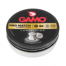Пули пневматические GAMO PRO-MATCH 4,5мм, 0.49г (250шт) (100 шт/уп)