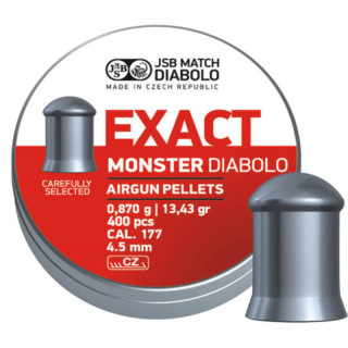 JSB Diabolo Exact Monster 4,5mm (в уп.400шт)