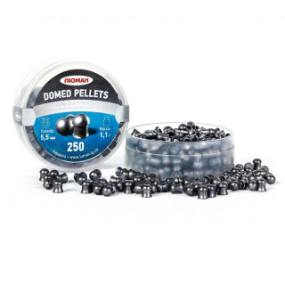 Пули Люман Domed Pellets к. 5,5 мм 1,1 гр. (250 шт)