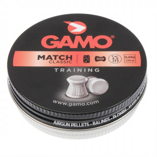 Пули пневматические GAMO MATCH 4,5мм, 0.49г (500шт) (100 шт/уп)