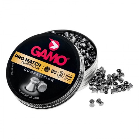 Пули Gamo Pro Match к. 4,5 мм 0,49 гр. (500 шт)