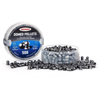 Пули Люман Domed Pellets к. 4,5 мм 0,68 гр. (500 шт)