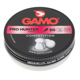 Пули пневматические GAMO PRO-HUNTER 4,5мм, 0.49г (500шт) (100 шт/уп)