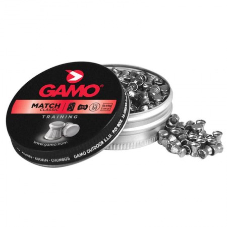 Пули Gamo Match к. 4,5 мм 0,49 гр. (250 шт)