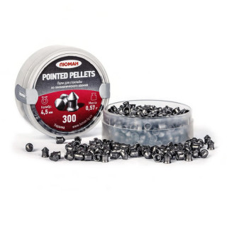 Пули Люман Pointed Pellets к. 4,5 мм 0,57 гр. (300 шт)