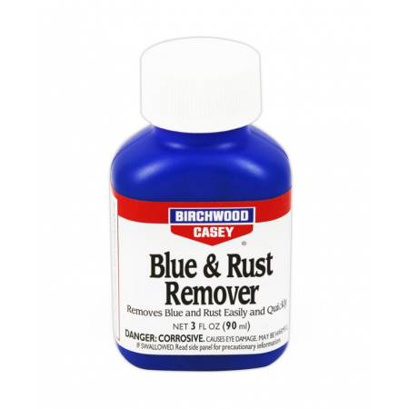 Средство для удаления ржавчины и воронения по металлу Birchwood Blue & Rust Remover 90 мл