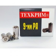 Патроны Техкрим MAXIMUM с резиновой пулей к. 9 мм P.A.