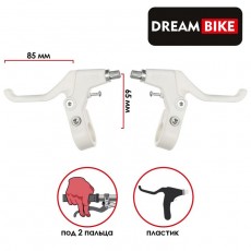 Комплект тормозных ручек Dream Bike, пластик
