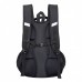 Рюкзак молодежный 41 х 26 х 15 см, эргономичная спинка, Merlin, чёрный M21-137-16