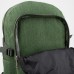 Рюкзак туристический, 60 л, отдел на молнии, наружный карман, цвет зеленый