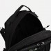 Рюкзак тактический, 40 л, отдел на молнии, 2 наружных кармана, цвет чёрный