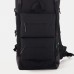 Рюкзак туристический, 80 л, отдел на стяжке, 4 наружных кармана, цвет чёрный