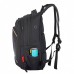 Рюкзак молодежный 41 х 26 х 15 см, эргономичная спинка, Merlin, чёрный M21-137-3
