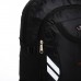 Рюкзак туристический на молнии, 4 наружных кармана, цвет чёрный