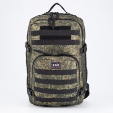 Рюкзак тактический, 40 л, отдел на молнии, 2 наружных кармана, цвет камуфляж/зелёный