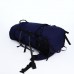 Рюкзак туристический, 100 л, отдел на шнурке, 2 наружных кармана, цвет синий