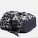 Рюкзак туристический, 22 л, 2 отдела на молнии, 5 наружных карманов, цвет серый/камуфляж