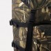 Рюкзак туристический, 80 л, отдел на молнии, 3 наружных кармана, цвет коричневый